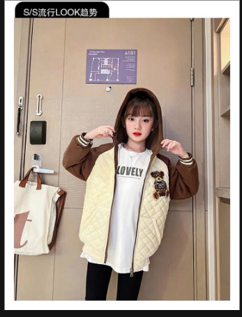 Áo khoác bomber phối màu cho bé – 69372(Chốt hàng: trước 24h ngày 18/12)