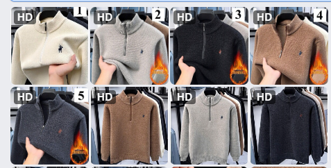 Áo nam cổ khóa lót nhung-69381(Chốt hàng: trước 24h ngày 18/12)