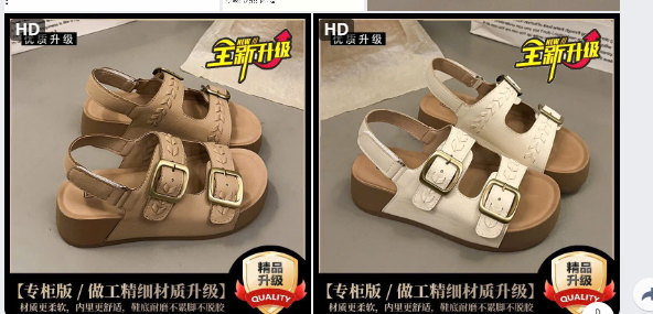 Sandal quai khóa cho nữ –74982(Chốt hàng: trước 24h ngày 19/6)