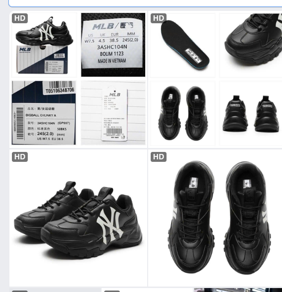 Giày MLB - BIG BALL CHUNKY - NY Yankees - 64345(Chốt hàng: trước 24h ngày 27/7)