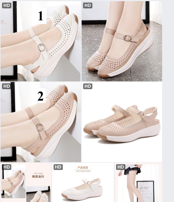 Giầy thông hơi cho nữ-64421 (Chốt hàng: trước 24h ngày 29/7)