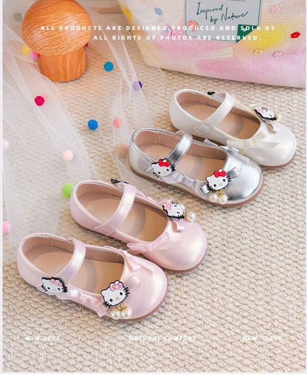 Giầy búp bê Hello Kitty cho bé gái –76497(Chốt hàng: trước 24h ngày 27/7)