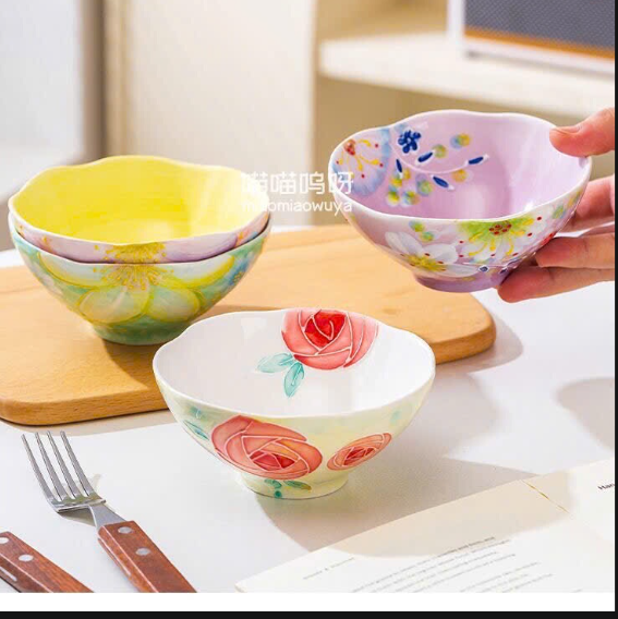 Bát sứ hoa nổi CC –76501 (Chốt hàng: trước 24h ngày 27/7)