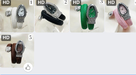 Đồng hồ nữ dây họa tiết rắn –76527(Chốt hàng: trước 24h ngày 28/7)