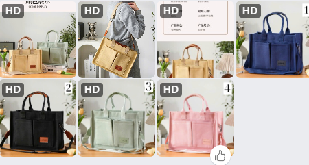 Túi tote basic –76537(Chốt hàng: trước 24h ngày 28/7)