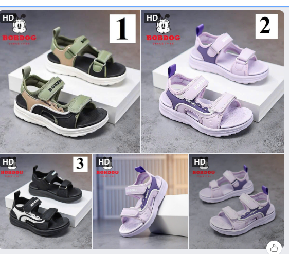 Sandal hãng BOBDOG cho bé- 64829 (Chốt hàng: trước 24h ngày 8/8)