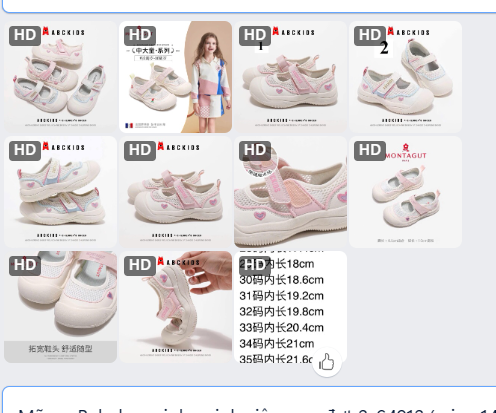 Sandal giọ ABCKIDS cho BG-64912(Chốt hàng: trước 24h ngày 10/8)
