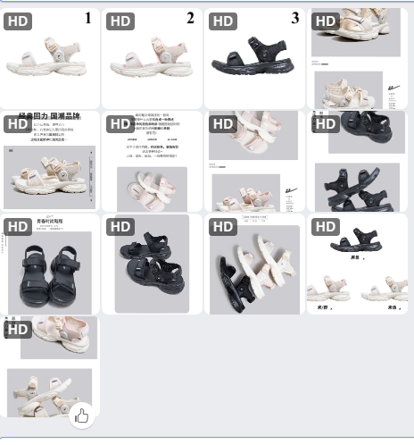 Sandal quai ngang WARRIOR-64933(Chốt hàng: trước 24h ngày 11/8)