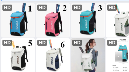 Balo đựng vợt cầu lông YWYAT - 64990(Chốt hàng: trước 24h ngày 12/8)