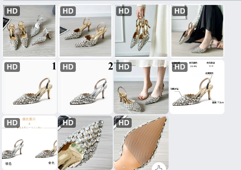 Sandal bling bling - 59781(Chốt hàng: trước 24h ngày 14/8)