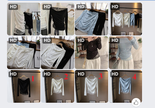 Áo thun dài tay phối ren nữ-65098 (Chốt hàng: trước 24h ngày 15/8)