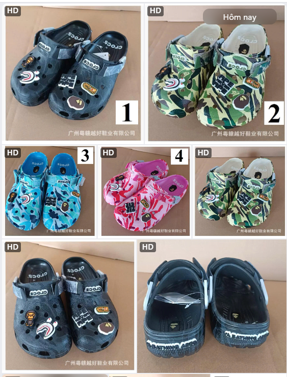 Sục Cro.cs TE cute- 65107 (Chốt hàng: trước 24h ngày 15/8)