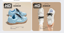 Giầy TT WARRIOR cho nữ - 65265(Chốt hàng: trước 24h ngày 21/8)