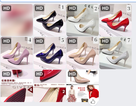 Giầy cao gót mũi nhọn – 65289(Chốt hàng: trước 24h ngày 22/8)
