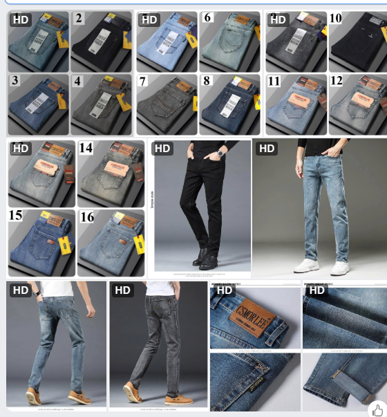 Quần jeans nam nội địa -65305 (Chốt hàng: trước 24h ngày 22/8)