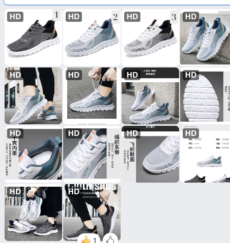 Giầy thể thao nam Jinshiyuan – 65314 (Chốt hàng: trước 24h ngày 22/8)