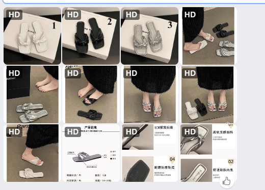 Dép xỏ ngón Korea- 65215(Chốt hàng: trước 24h ngày 22/8)