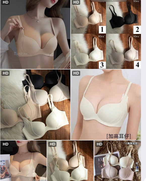 Set áo bra nâng ngực -  65357(Chốt hàng: trước 24h ngày 23/8)