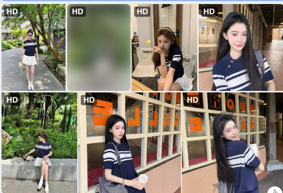 Áo kẻ cổ lệch-65358 (Chốt hàng: trước 24h ngày 23/8)