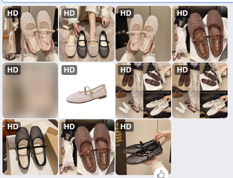 Giầy lưới quai ngang – 65388(Chốt hàng: trước 24h ngày 24/8)