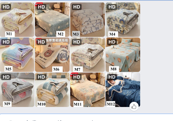 Chăn lông tuyết new -65404(Chốt hàng: trước 24h ngày 25/8)