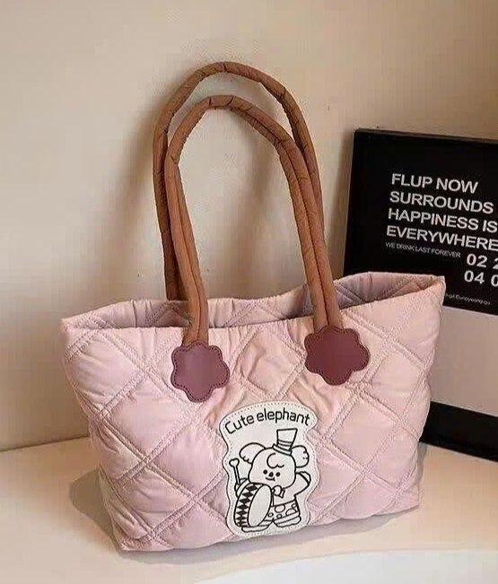 Tote bag cute – 77640(Chốt hàng: trước 24h ngày 31/8)