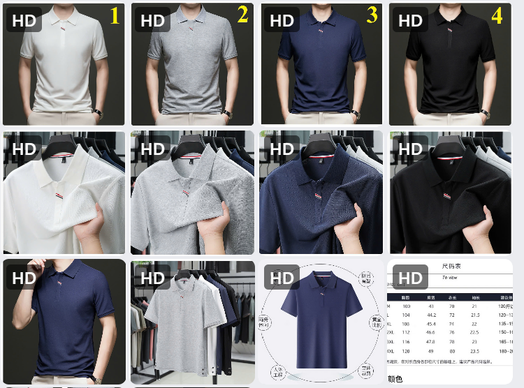 Áo polo nam nội địa seo - 61961 - Chốt hàng: trước 24h ngày 22/5