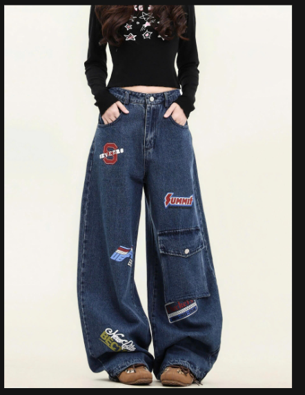 Quần jeans ống rộng dáng dài – 71030(Chốt hàng: trước 24h ngày 03/3)