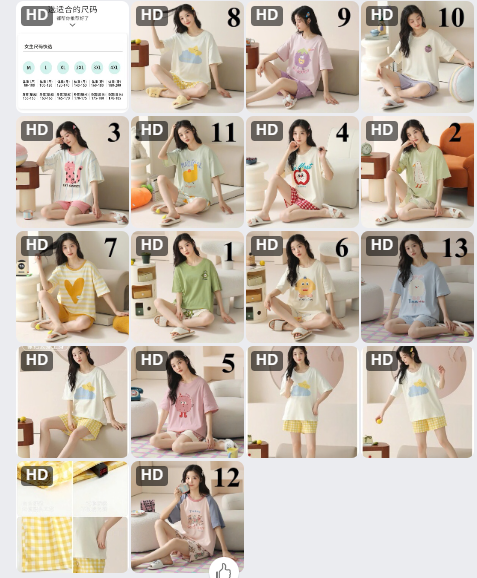 Bộ mặc nhà nữ – 71042(Chốt hàng: trước 24h ngày 03/3)