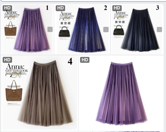 Chân váy midi Anna - 71046 (Chốt hàng: trước 24h ngày 03/3)