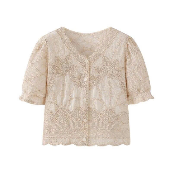 Áo ren La Chapelle – 71088(Chốt hàng: trước 24h ngày 05/3)