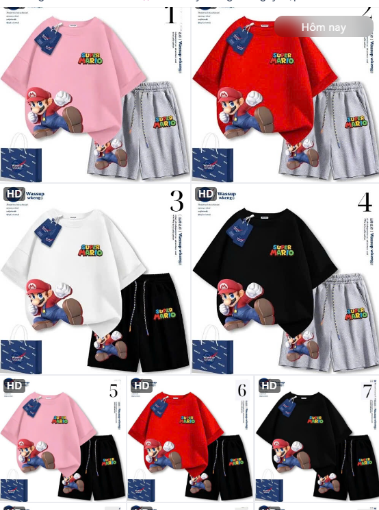 Bộ đồ trẻ em NASA –71089(Chốt hàng: trước 24h ngày 05/3)