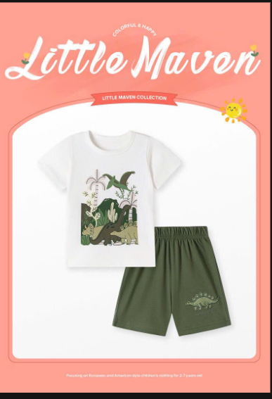 Bộ bé trai Little Maven –71115 (Chốt hàng: trước 24h ngày 05/3)