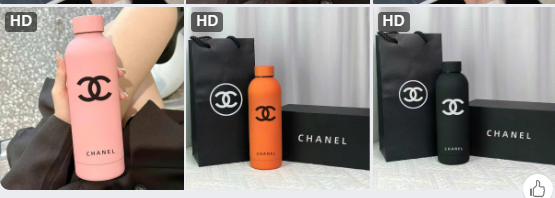 Bình giữ nhiệt Cha.nel–71196(Chốt hàng: trước 24h ngày 08/3)