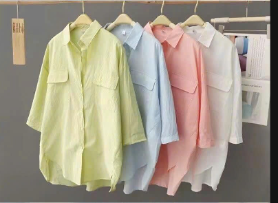 Áo sơ mi nữ dáng dài-71208(Chốt hàng: trước 24h ngày 08/3)