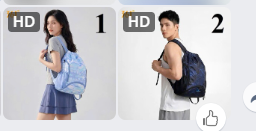 Balo đa năng miệng rút 361° -71209(Chốt hàng: trước 24h ngày 08/3)