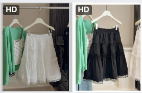 Chân váy mix ren-72117(Chốt hàng: trước 24h ngày 02/4)