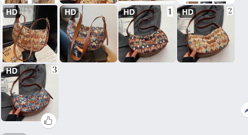 Túi đeo chéo phối màu– 72122(Chốt hàng: trước 24h ngày 02/4)