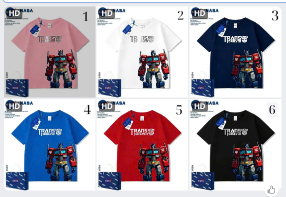 Áo thun NASA trẻ em – 72132(Chốt hàng: trước 24h ngày 02/4)