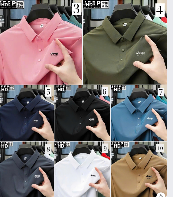 Áo polo nam Jeep Spirit – 72143 (Chốt hàng: trước 24h ngày 02/4)
