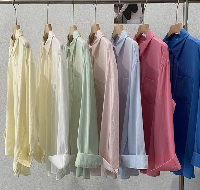 Áo sơ mi trơn cho nữ-72147 (Chốt hàng: trước 24h ngày 02/4)