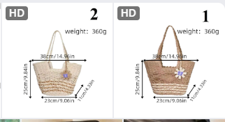 Túi cói vintage-72149(Chốt hàng: trước 24h ngày 02/4)