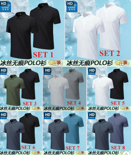 Set 2 áo polo nam Jeanswest –  72152 (Chốt hàng: trước 24h ngày 02/4)