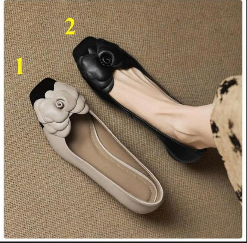 Giầy búp bê bạc Korea –72155(Chốt hàng: trước 24h ngày 02/4)