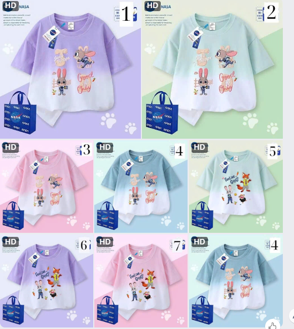 Áo thun trẻ em NASA Judy – 72165(Chốt hàng: trước 24h ngày 03/4)