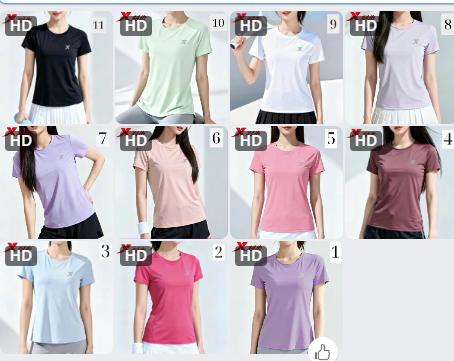 Áo thun thể thao nữ XTEP – 72181(Chốt hàng: trước 24h ngày 03/4)