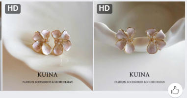 Khuyên tai hoa Kuina cá tính– 72187 (Chốt hàng: trước 24h ngày 03/4)