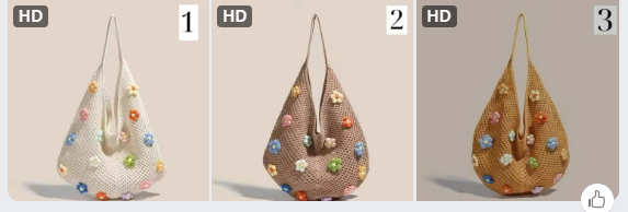 Tote bag hoa nữ – 72200 (Chốt hàng: trước 24h ngày 04/4)