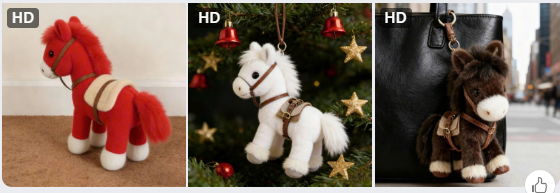 Móc treo ngựa may mắn – 72204 (Chốt hàng: trước 24h ngày 04/4)