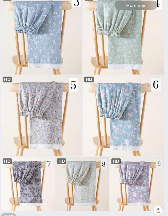 Quần ngủ nữ co giãn–72210(Chốt hàng: trước 24h ngày 04/4)